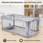 Jaula Metálica para Ratas y Ratones