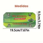 Pack de 6 trampas adhesivas para Cucarachas - Imagen 2