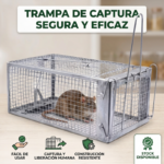 Jaula Metálica para Ratas y Ratones - Imagen 2